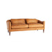 Arteriors - Upholstery - Sofa - Vincent - Butterscotch Leather/Dark Walnut- Union Lighting Luminaires Decor