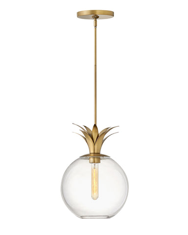 Hinkley Canada - LED Pendant - Palma - Heritage Brass- Union Lighting Luminaires Decor