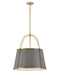 Hinkley Canada - LED Pendant - Clarke - Lacquered Dark Brass- Union Lighting Luminaires Decor