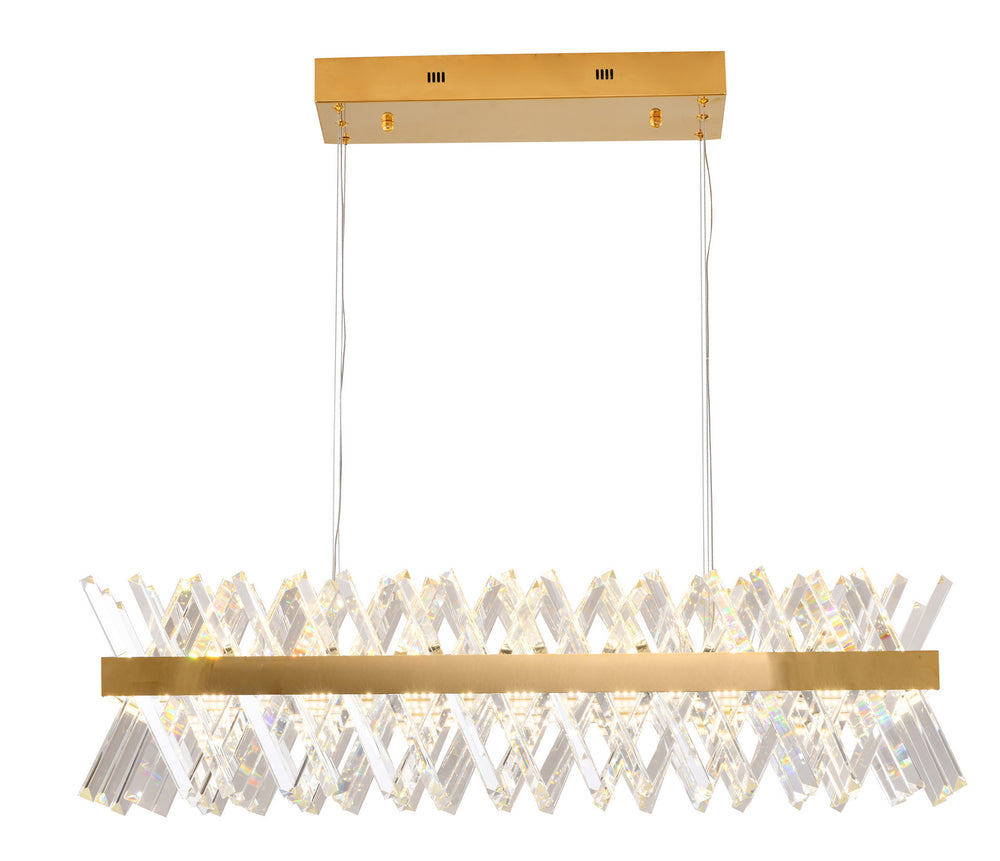 Bethel International Canada - LED Chandelier - Gold- Union Lighting Luminaires Decor