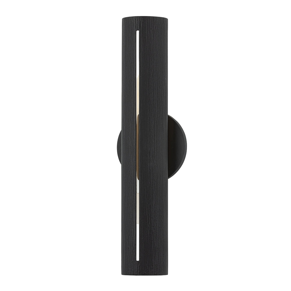 Troy Lighting Canada - Two Light Wall Sconce - Brandon - Textured Black- Union Lighting Luminaires Decor