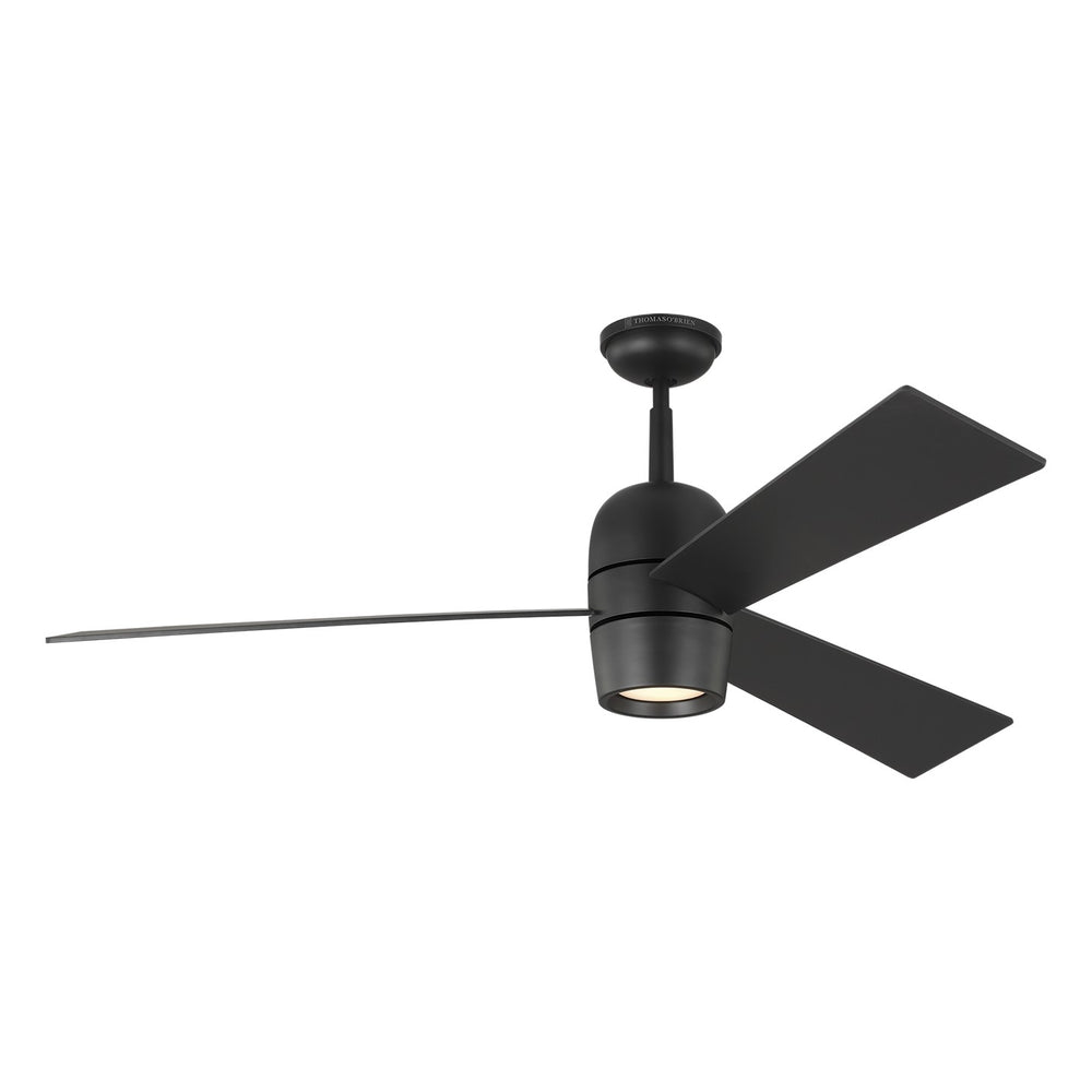 Visual Comfort Fan Canada - 60"Ceiling Fan - Alba - Midnight Black- Union Lighting Luminaires Decor
