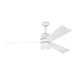 Visual Comfort Fan Canada - 60"Ceiling Fan - Alba - Matte White- Union Lighting Luminaires Decor