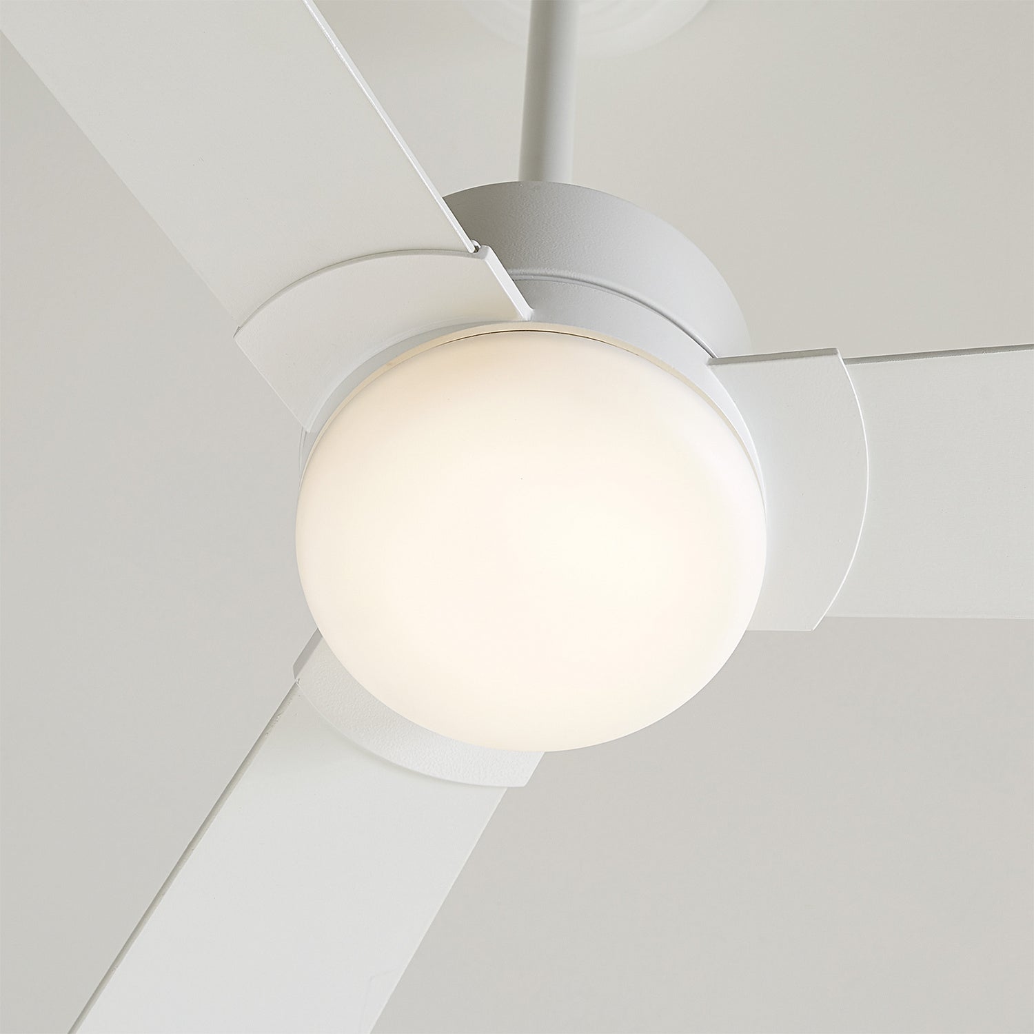 Visual Comfort Fan Canada - LED Fan Light Kit - Rozzen 52 - Brushed Steel- Union Lighting Luminaires Decor