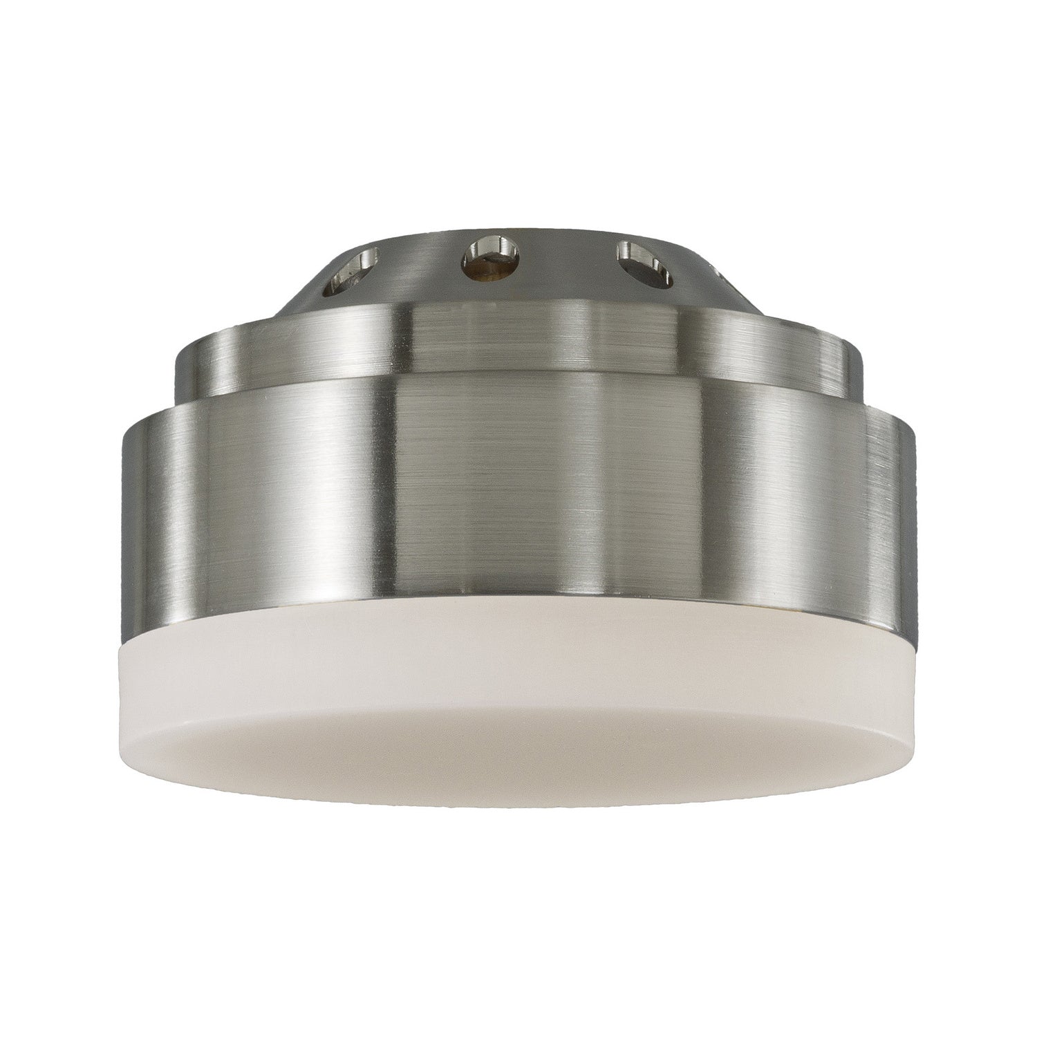Visual Comfort Fan Canada - LED Fan Light Kit - Aspen 56 - Brushed Steel- Union Lighting Luminaires Decor