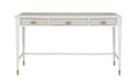 Currey and Company - Desk - Aster - Off-White/Fog/Brass- Union Lighting Luminaires Decor