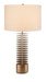 Currey and Company - One Light Table Lamp - Walwyn - Antique Brass- Union Lighting Luminaires Decor