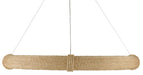 Currey and Company - 12 Light Chandelier - Portmeirion Collection - Satin Black/Abaca Rope- Union Lighting Luminaires Decor
