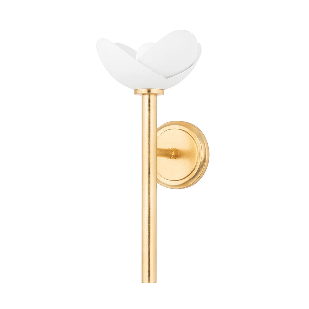 Hudson Valley Canada - One Light Wall Sconce - Dawson - Gold Leaf- Union Lighting Luminaires Decor