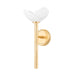 Hudson Valley Canada - One Light Wall Sconce - Dawson - Gold Leaf- Union Lighting Luminaires Decor
