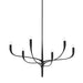 Hudson Valley Canada - Six Light Chandelier - Labra - Aged Iron- Union Lighting Luminaires Decor