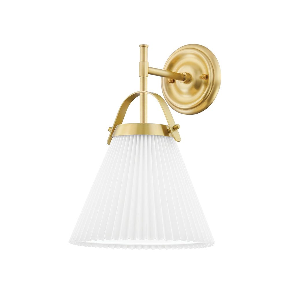 Hudson Valley Canada - One Light Wall Sconce - Aldridge - Aged Brass- Union Lighting Luminaires Decor