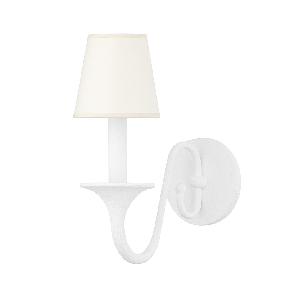 Hudson Valley Canada - One Light Wall Sconce - Windsor - White Plaster- Union Lighting Luminaires Decor