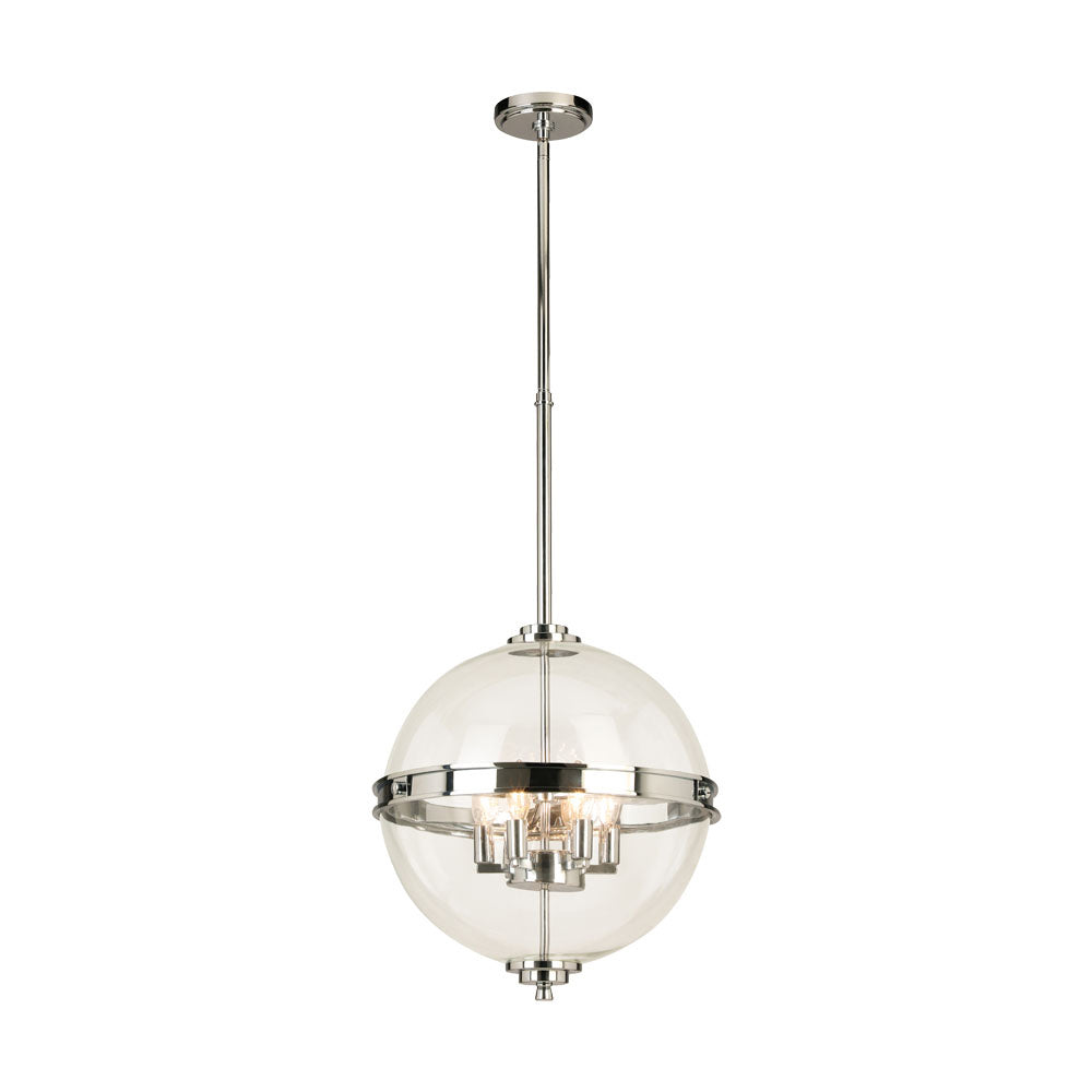 Eglo Canada - Six Light Pendant - Cecillia - Chrome- Union Lighting Luminaires Decor