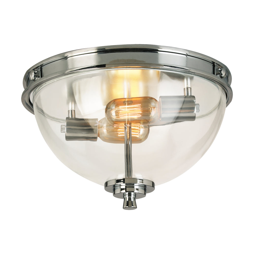 Eglo Canada - Three Light Ceiling Mount - Cecillia - Chrome- Union Lighting Luminaires Decor