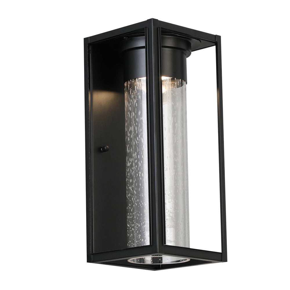 Eglo Canada - LED Outdoor Wall Mount - Walker Hill - Matte Black- Union Lighting Luminaires Decor
