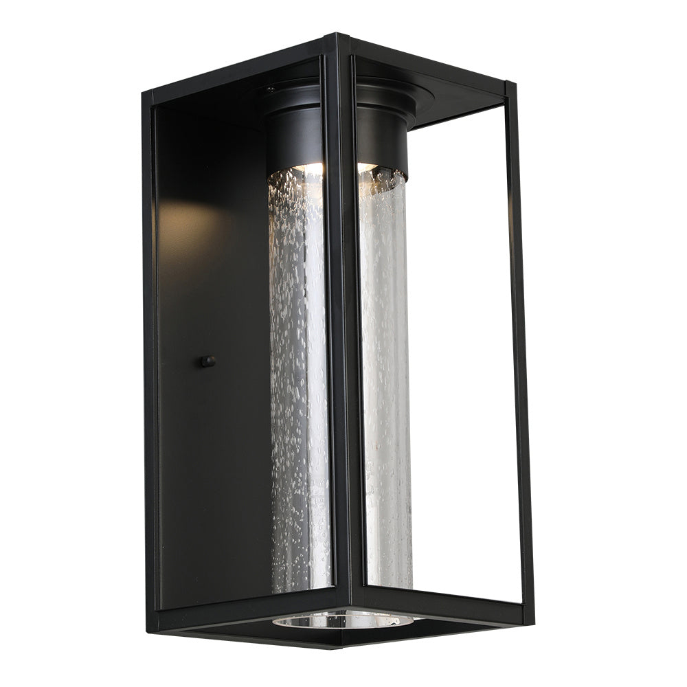Eglo Canada - LED Outdoor Wall Mount - Walker Hill - Matte Black- Union Lighting Luminaires Decor