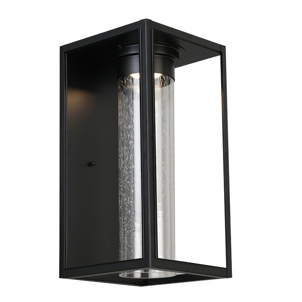 Eglo Canada - LED Outdoor Wall Mount - Walker Hill - Matte Black- Union Lighting Luminaires Decor