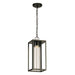 Eglo Canada - LED Outdoor Pendant - Walker Hill - Matte Black- Union Lighting Luminaires Decor