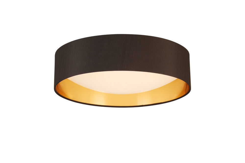 Eglo Canada - LED Ceiling Mount - Orme - Black/Gold- Union Lighting Luminaires Decor
