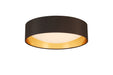 Eglo Canada - LED Ceiling Mount - Orme - Black/Gold- Union Lighting Luminaires Decor