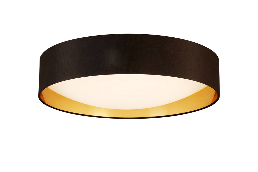 Eglo Canada - LED Ceiling Mount - Orme - Black/Gold- Union Lighting Luminaires Decor