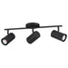 Eglo Canada - LED Fixed Track Light - Calloway - Structured Black- Union Lighting Luminaires Decor