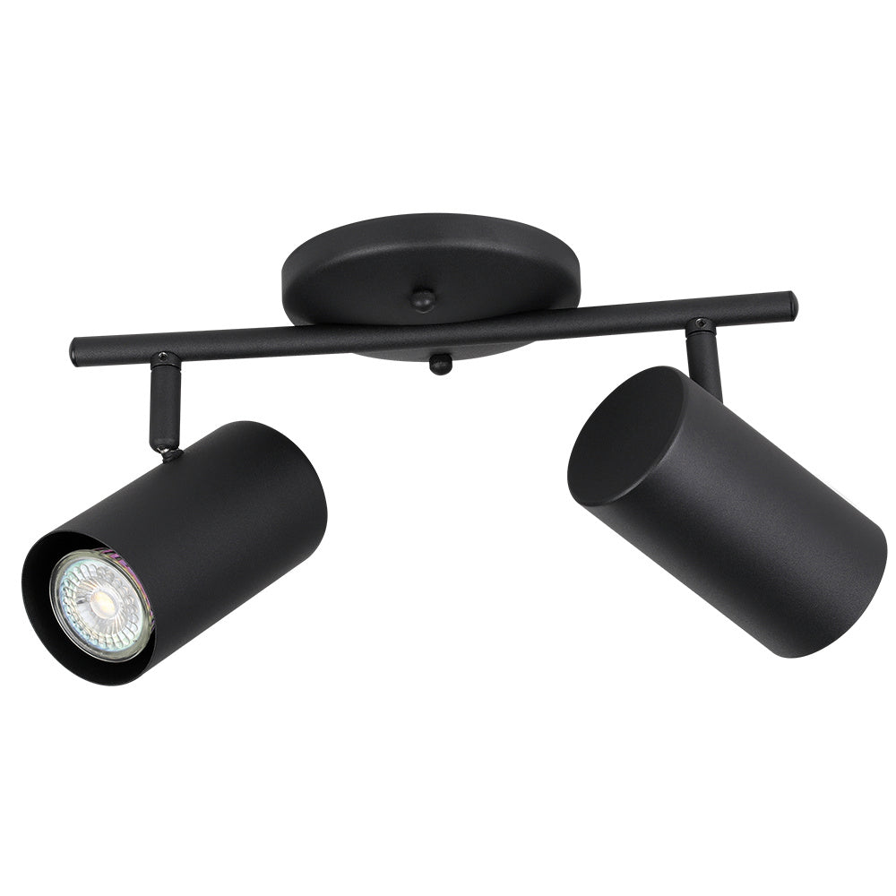 Eglo Canada - LED Fixed Track Light - Calloway - Structured Black- Union Lighting Luminaires Decor