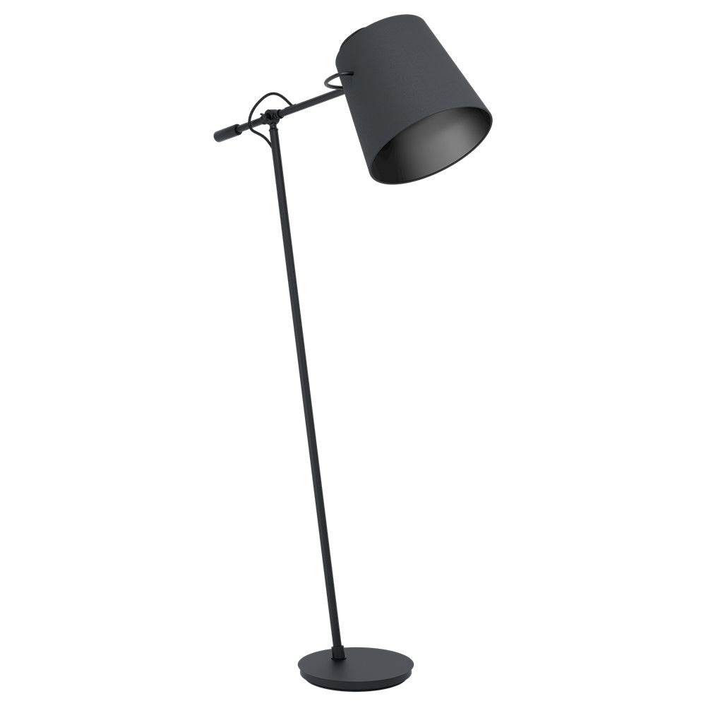 Eglo Canada - One Light Floor Lamp - Granadillos - Black- Union Lighting Luminaires Decor