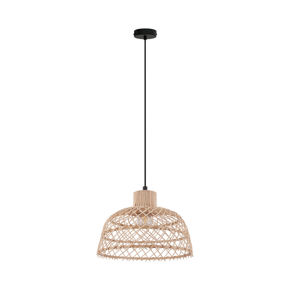 Eglo Canada - One Light Pendant - Ausnby - Black- Union Lighting Luminaires Decor