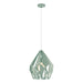 Eglo Canada - One Light Pendant - Carlton-P - Pastel Green- Union Lighting Luminaires Decor