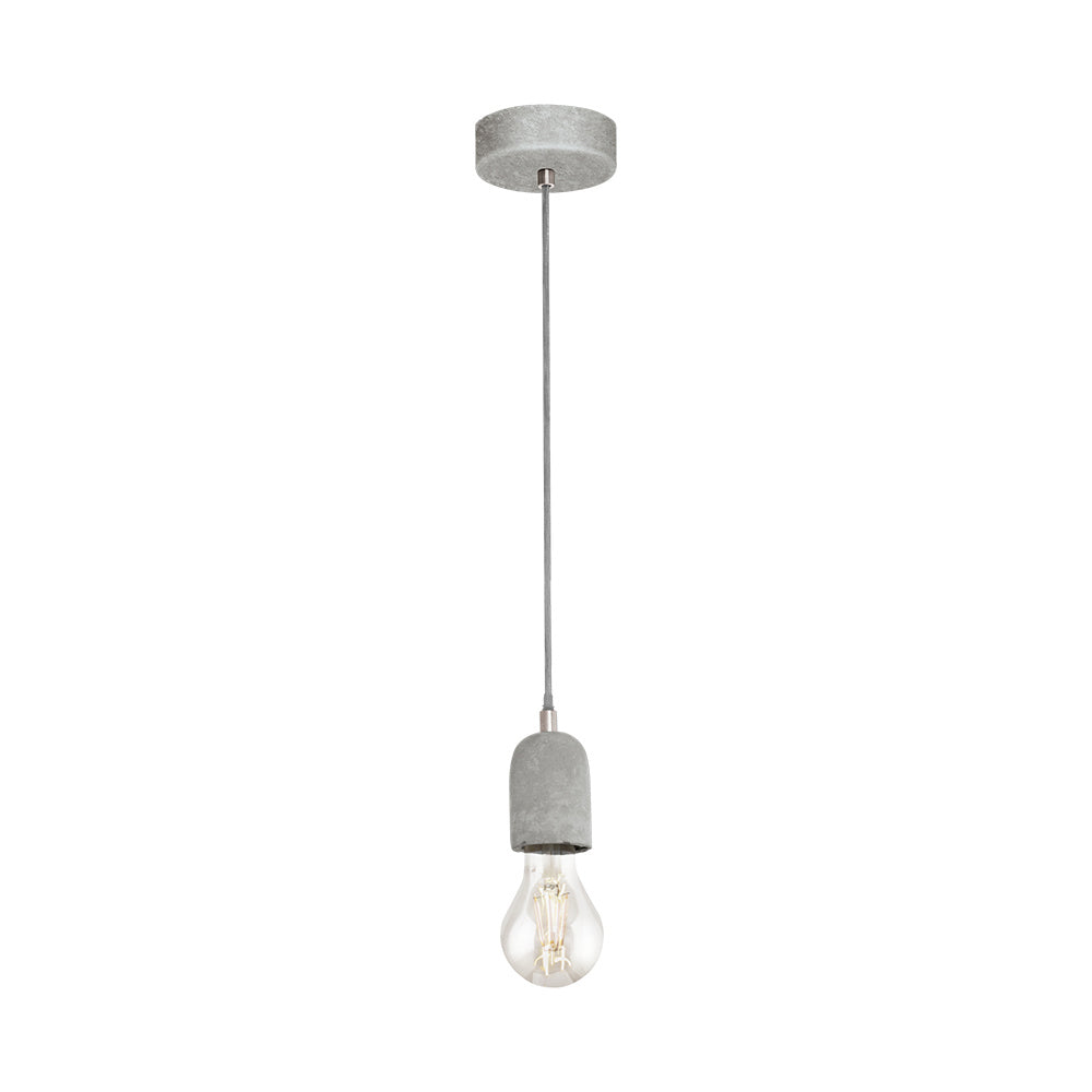 Eglo Canada - One Light Pendant - Silvares - Grey- Union Lighting Luminaires Decor