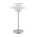 Eglo Canada - One Light Table Lamp - Brenda - Satin Nickel- Union Lighting Luminaires Decor