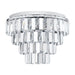 Eglo Canada - Seven Light Chandelier - Erseka - Chrome- Union Lighting Luminaires Decor