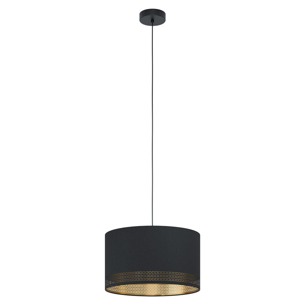 Eglo Canada - One Light Pendant - Esteperra - Black- Union Lighting Luminaires Decor