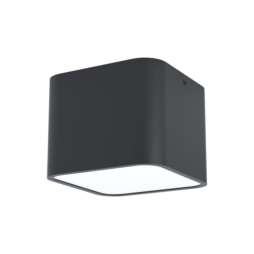 Eglo Canada - One Light Ceiling Mount - Grimasola - Black- Union Lighting Luminaires Decor