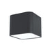 Eglo Canada - One Light Ceiling Mount - Grimasola - Black- Union Lighting Luminaires Decor