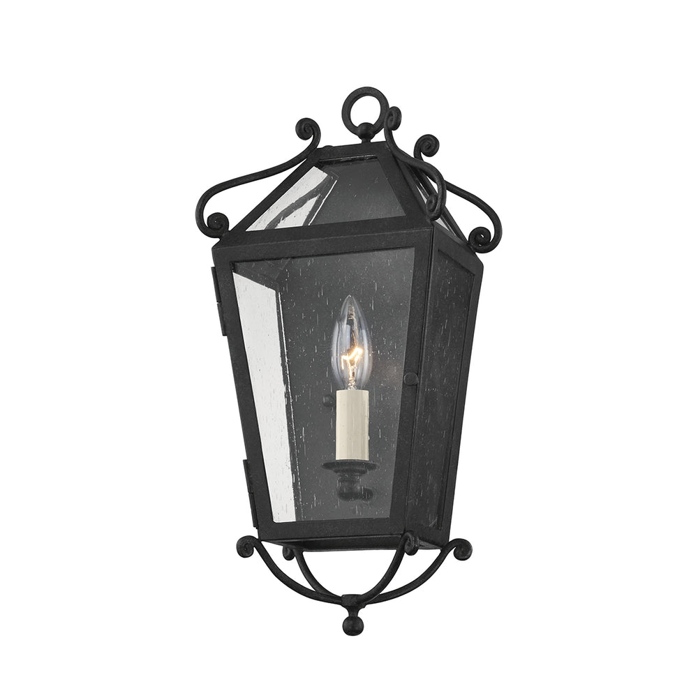 Troy Lighting Canada - One Light Wall Sconce - Santa Barbara County - French Iron- Union Lighting Luminaires Decor
