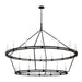 Troy Lighting Canada - 28 Light Chandelier - Sutton - Textured Black- Union Lighting Luminaires Decor