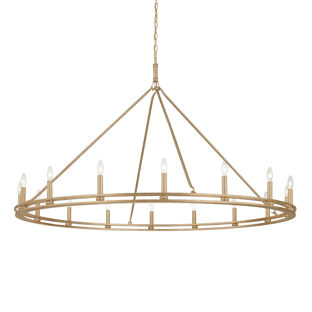 Troy Lighting Canada - 16 Light Chandelier - Sutton - Champagne Silver Leaf- Union Lighting Luminaires Decor
