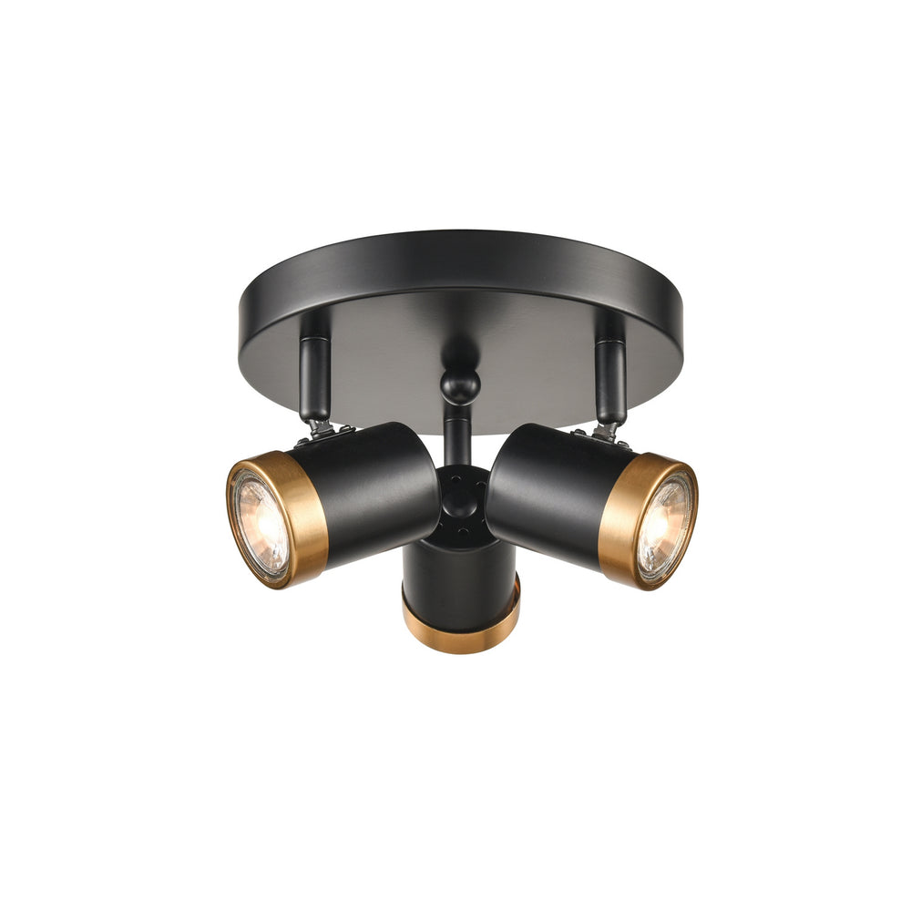 DVI Canada - Three Light Track - Oeil De Base - Ebony And Multiple Finishes- Union Lighting Luminaires Decor