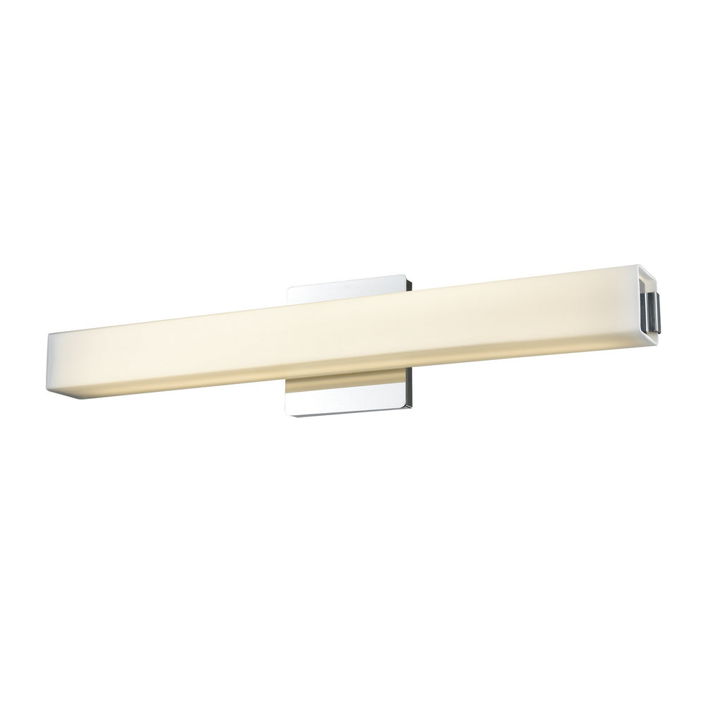 DVI Canada - LED Vanity - Venture Cct - Chrome w/Half Opal Glass- Union Lighting Luminaires Decor