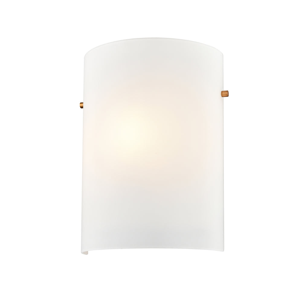 DVI Canada - One Light Wall Sconce - Gander - Multiple Finishes And Matte White w/Half Opal Glass- Union Lighting Luminaires Decor
