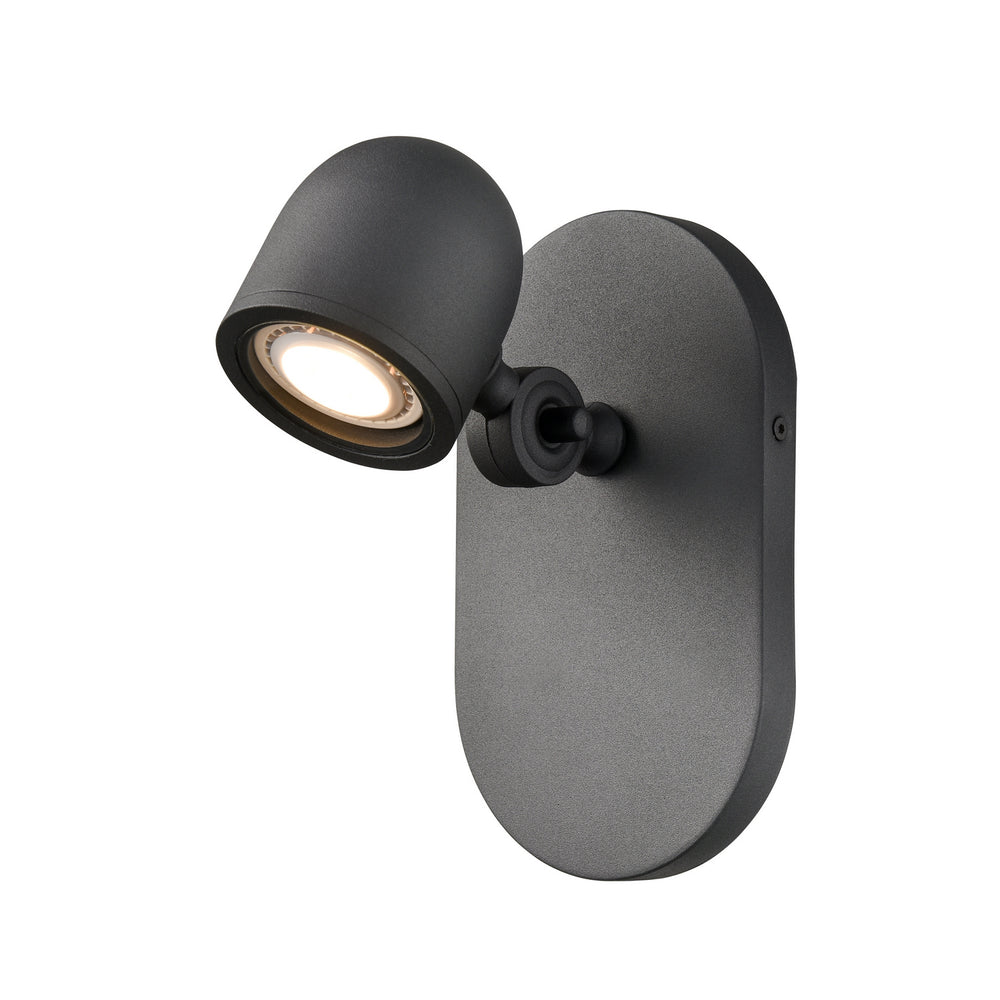 DVI Canada - One Light Outdoor Wall Sconce - Pond Inlet Outdoor - Black- Union Lighting Luminaires Decor