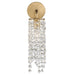 Crystorama - One Light Wall Sconce - Gabrielle - Antique Gold- Union Lighting Luminaires Decor