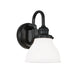 Capital Lighting - One Light Wall Sconce - Baxter - Matte Black- Union Lighting Luminaires Decor