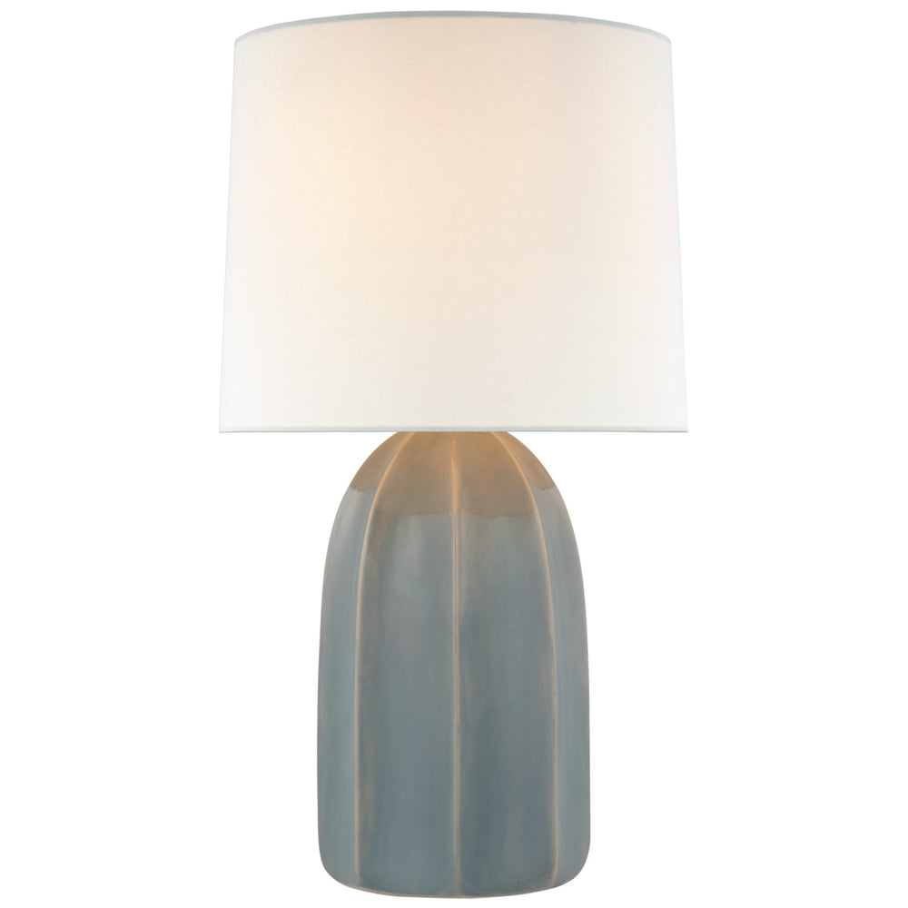 Visual Comfort Signature Canada - LED Table Lamp - Melanie - Sky Gray- Union Lighting Luminaires Decor