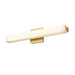 DVI Canada - LED Vanity - Venture Cct - Brass w/Half Opal Glass- Union Lighting Luminaires Decor