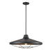 DVI Canada - One Light Outdoor Pendant - Somerset Outdoor - Black- Union Lighting Luminaires Decor