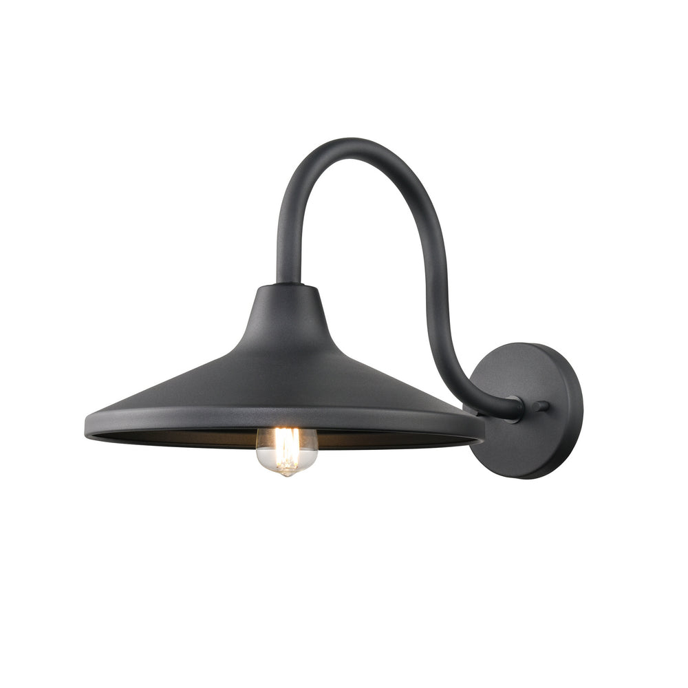DVI Canada - One Light Outdoor Wall Sconce - Somerset Outdoor - Black- Union Lighting Luminaires Decor